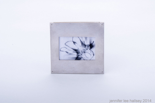 Jennifer Lee Hallsey, Untitled  (Many Makes One), Fine and sterling silver, nickel silver, cellulose acetate, paper, and ink, 2014