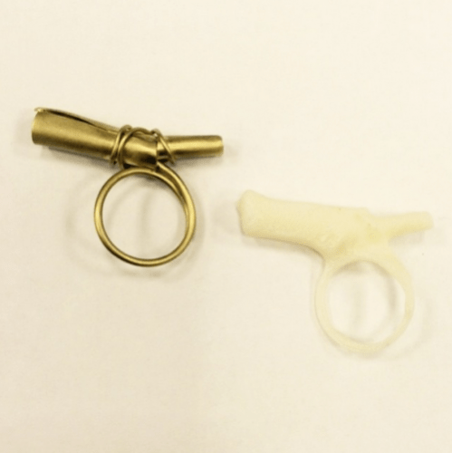 18k gold and FDM 3D print